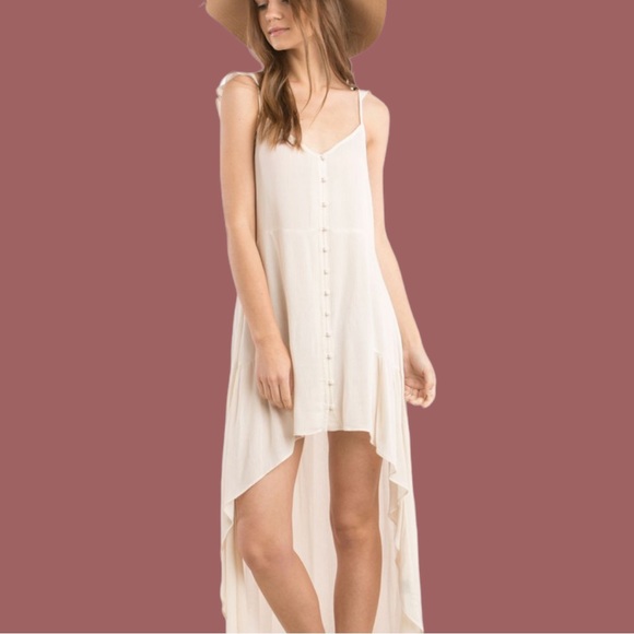 NWT POL tunic dress in natural vintage cream. Size small. - Picture 2 of 8